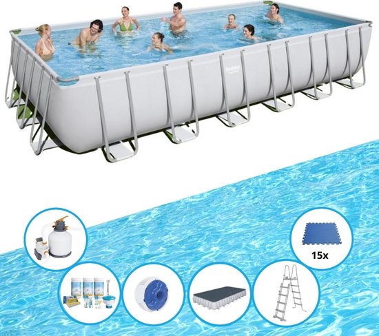 Bestway Zwembad Power Steel - Inclusief accessoires - 732x366x132 cm
