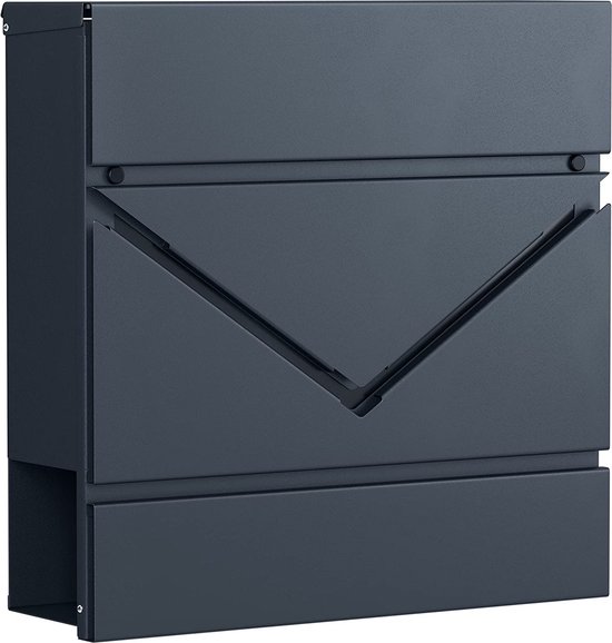 brievenbus / omheining doorwerpbrievenbus - mailbox