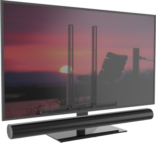 Cavus Draaibare Tv voet geschikt voor Sonos Arc Soundbar & televisie - max 30kg