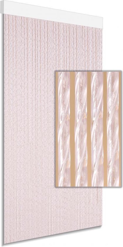 DEGOR Vliegengordijn Tinca Wit 90x210