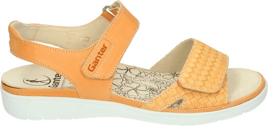 Ganter 200123 - Volwassenen Dames slippers - Kleur: Oranje - Maat: 44