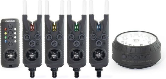 Beetmelderset Sonik Gismo 3+1 Blauw (incl bivvy lamp)