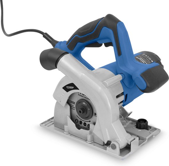 Hyundai invalzaag 1.050 W - incl. geleide rail - softgrip handvatten - bladbescherming - stof-afvoerpoort - inclusief 3 x 330 mm geleiderail - antislipbasis