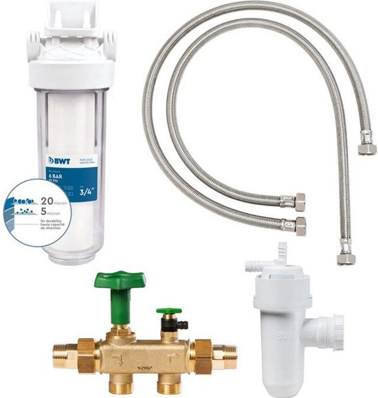 BWT aansluitset voor bwt waterontharders perla range