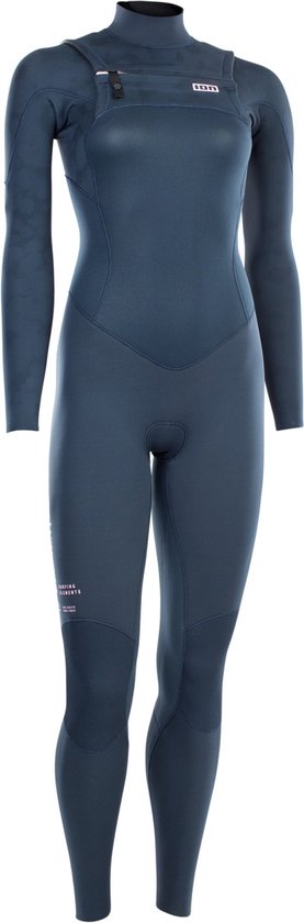 ION Dames Wetsuit Element 5/4 Front Zip Women - Dark Blue