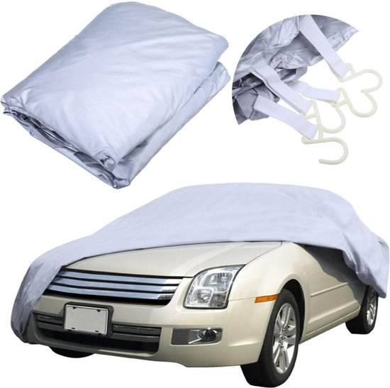 autohoes, buiten, volledige garage, ademend en waterdicht, complete autohoes voor alle seizoenen, universele autohoes,XL (510 x 185 x 145