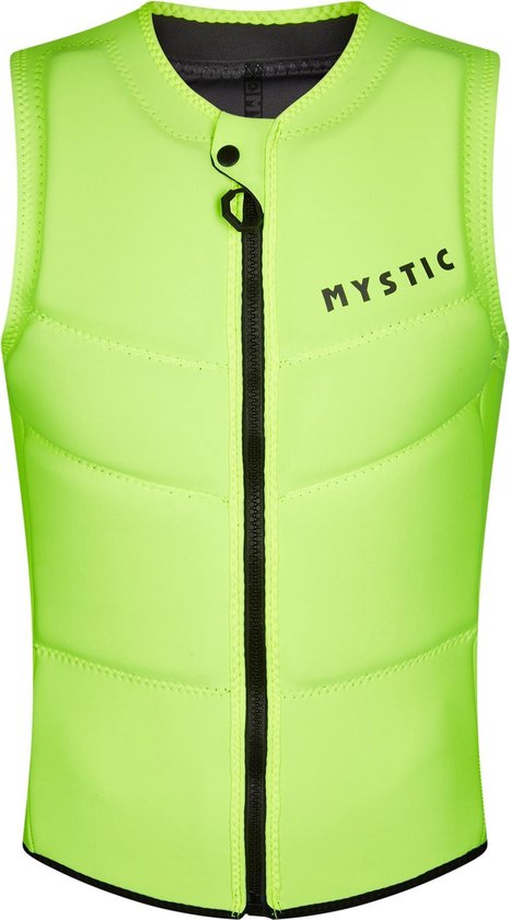 Mystic Kitesurf Impact Vest Star Impact Vest Fzip Kite - Flash Yellow XS/S