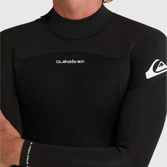 Quiksilver Heren Prologue 4/3mm Gbs Rug Ritssluiting Wetsuit EQYW