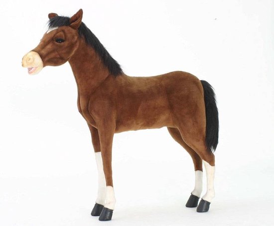 Pluche Clydesdale veulen 100 cm, Hansa