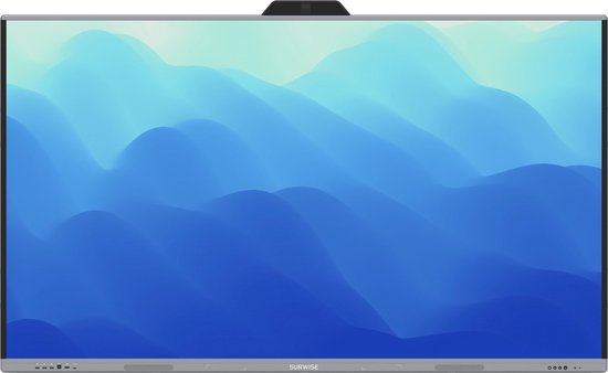 Surwise - Smartboard - 65" Capacitive Touchscreen - Presentatiescherm - Whiteboard - Mirroring included - Digibord