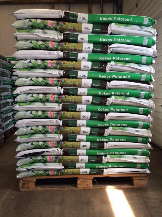 Pallet Kokos grond 40 liter