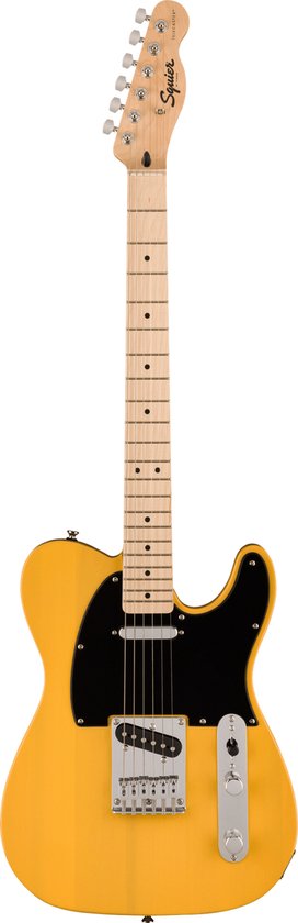 Squier Sonic Telecaster, Butterscotch Blonde MN - Elektrische gitaar - naturel