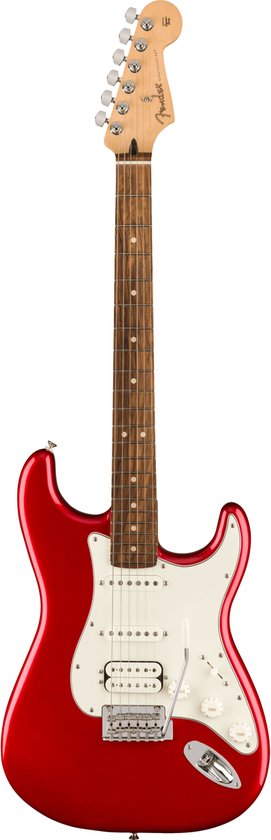 Fender Player Stratocaster HSS PF Candy Apple Red - ST-Style elektrische gitaar