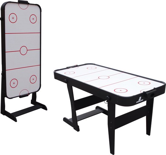 Cougar Icing opklapbare Airhockey tafel - 5ft. - Incl. Pushers en Pucks