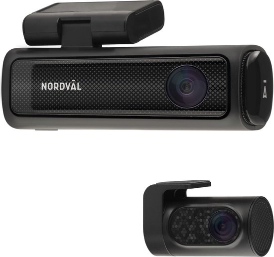 Nordväl DC202-2CH 4K Dashcam + WiFi + GPS + Parkeermodus + 128GB