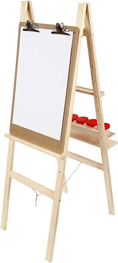 Dubbelzijdige tekenezel, H: 134 cm, B: 58 cm, 1 stuk