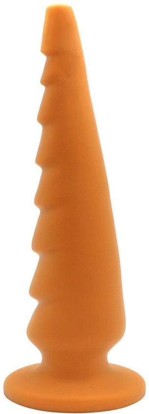 Gold Play - Soft Liquid Siliconen Anaal Dildo Rex - Goud