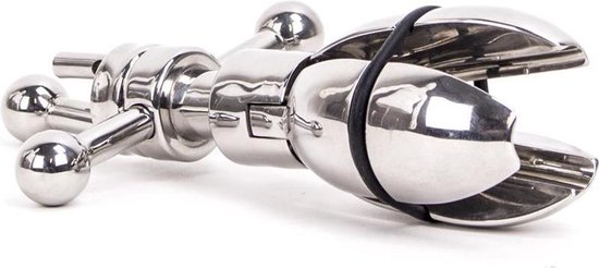 RVS Uitklapbaar Anaal Slot - voor gevorderden!