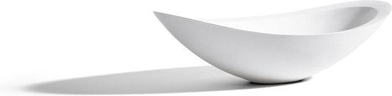 Mawialux opzet waskom - Solid surface - 58x33 cm - Mat wit - Bruce