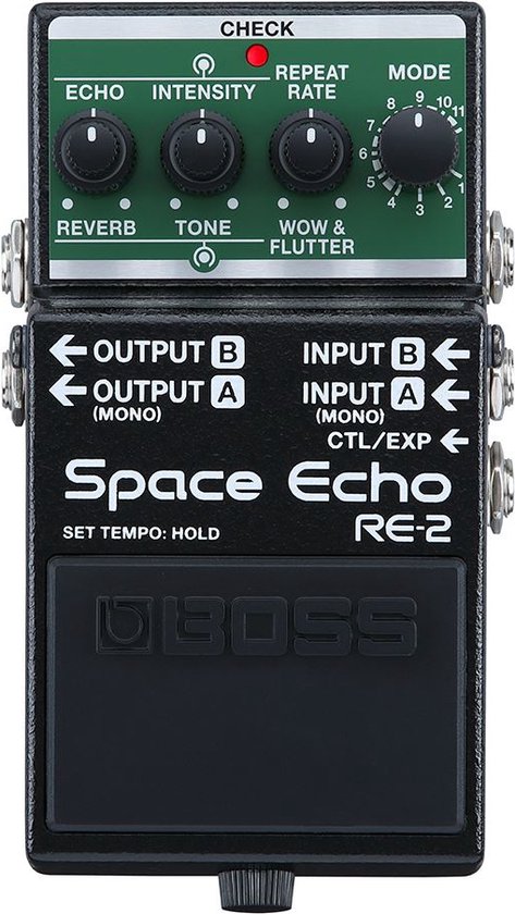 Boss RE-2 - Space Echo pedaal - Zwart
