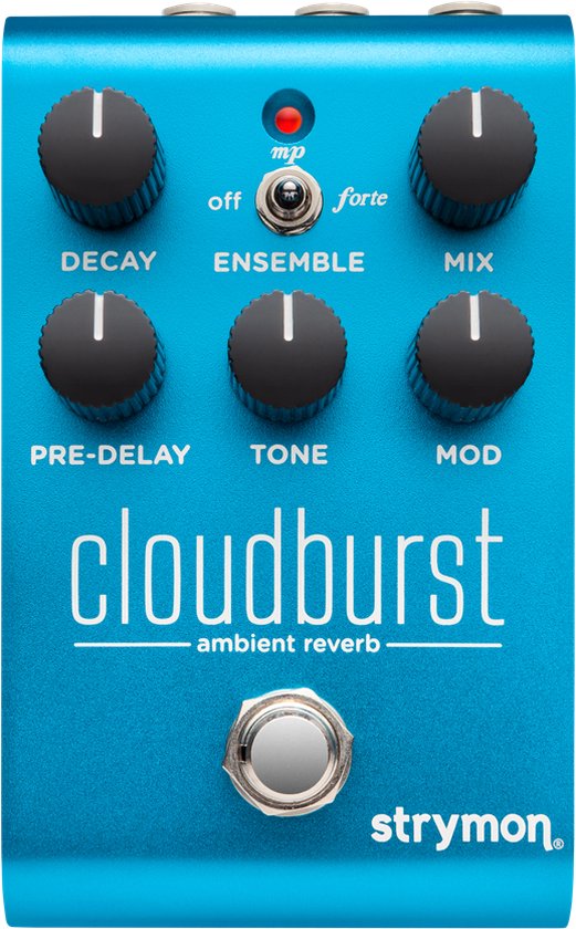 Strymon Cloudburst - Ambient reverb - Blauw