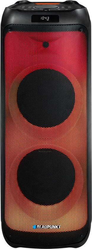 Blaupunkt - luidspreker / PartyBox met Bluetooth en karaoke - LED display