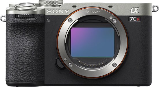 Sony α 7CR, 61 MP, 9504 x 6336 Pixels, Exmor R CMOS, 4K Ultra HD, Touchscreen, Zwart, Zilver