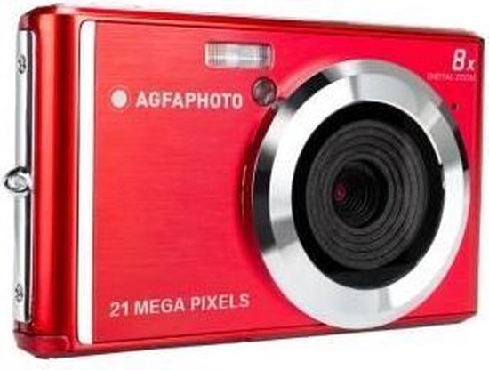 AGFA PHOTO - Cam Compact Camcorder DC5200 - Rood