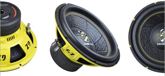 Ground Zero Iridium GZIW12-XSPL-D2 subwoofer 12 inch 1000 watt SPL-  DVC 2x 2 ohm