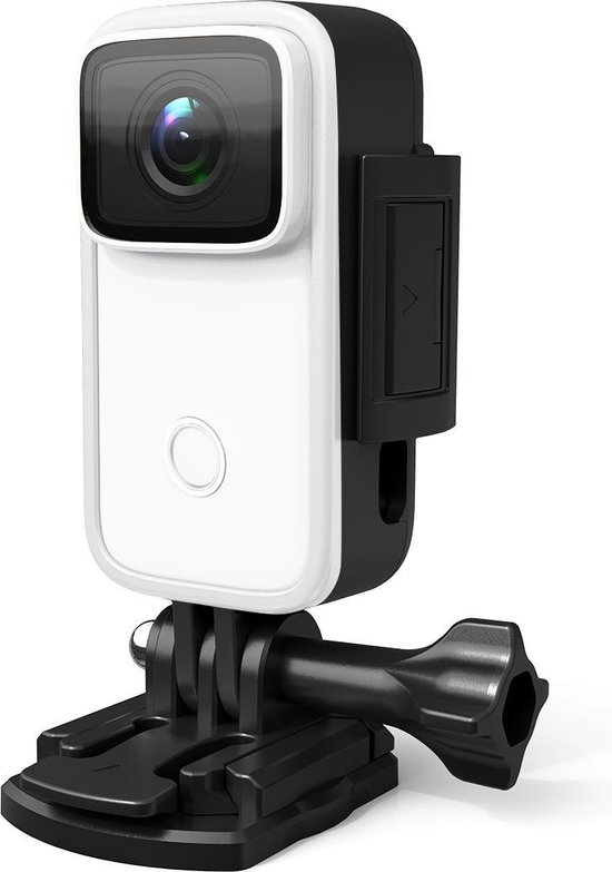 SJcam C200 4K Ultra HD mini action camera IPS Wifi - Onderwatercamera - Wifi camera - Vlog camera - Dashcam - Alternatief GoPro - Actie camera - Aansluiting microfoon - Sony IMX sensor - 16 MP - Gyro Stabilizer - Met SD 16 GB - Usb C opladen