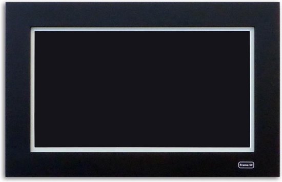 FrameXX Home240 (zwarte lijst) - luxe digitale fotolijst met wifi - 24 inch