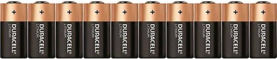 Duracell Ultra DL123A CR123A Fotobatterij Lithium 1400 mAh 3 V 10 stuk(s)