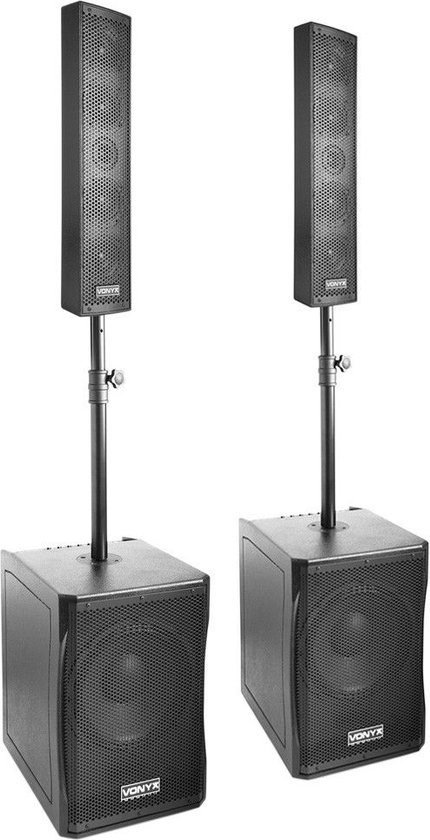 Geluidsinstallatie - Vonyx VX1200 - Actieve 2.2 geluidsset van 1500W