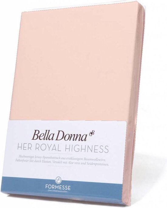 Formesse Bella Donna hoeslaken Jersey roze 180/200 x 200/220