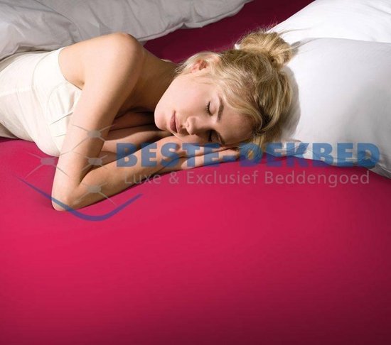 Formesse Bella Donna hoeslaken Jersey magenta 200/220 x 220/240