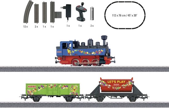Märklin Start up 29132 H0 startset Haribo trein