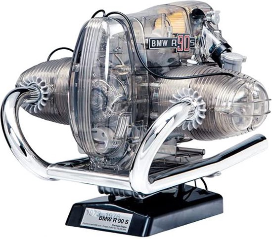 Franzis Bouwpakket 2-cilinder-boxermotor Bmw R90s 200-delig