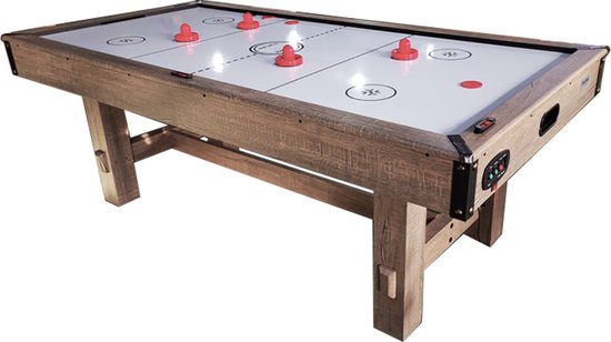 TopTable Timber Airhockey/Tafeltennis/Eettafel