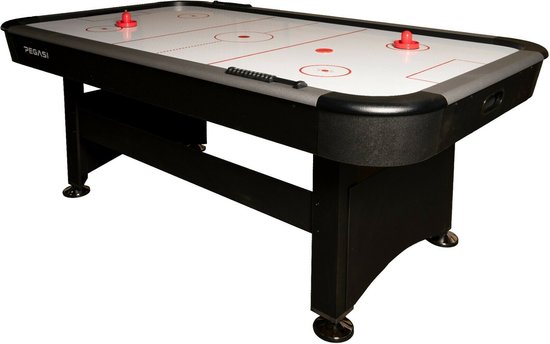 Pegasi Airhockeytafel Airforce 7ft - Zwart - Airhockey tafel voor thuis