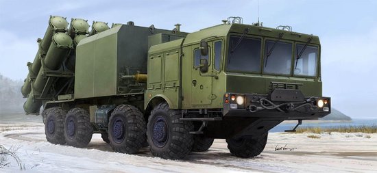 The 1:35 Model Kit of a Russian SSC-6/3K60 BAL-E Defence System.

Plastic Kit 
Glue not included
Dimension 419 *103 mm
1200 Plastic Parts
The manufacturer of the kit is Trumpeter.This kit is only online available.