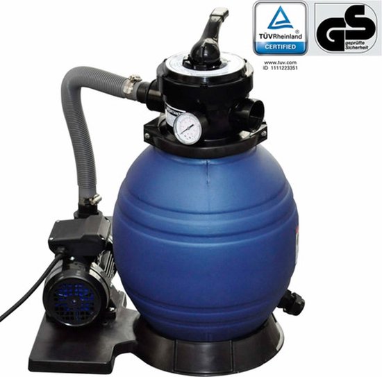 Zandfilter systeem 300A | 28m3 | 8m3/uur | Zandfiltersysteem