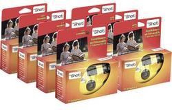 Topshot 400 Flash Disposable camera 7 pc(s) Built-in flash