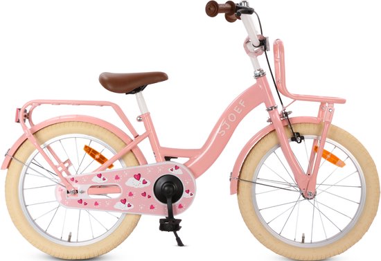 SJOEF Classic Meisjesfiets 20 inch - Roze