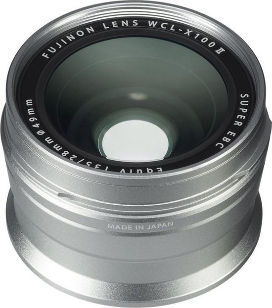 Fujifilm WCL-X100 II zilver groothoek-converter