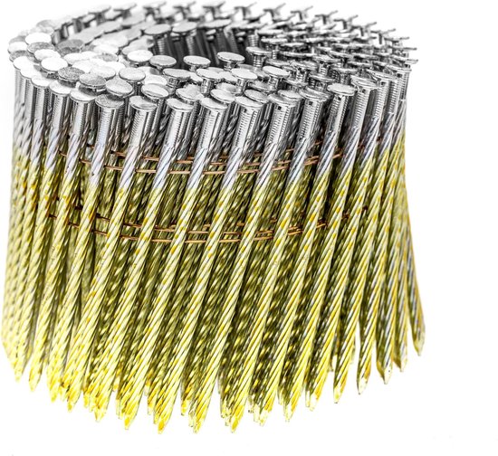 Coilnagels 3.1 x 90 mm Schroef Galv. 3600 stuks