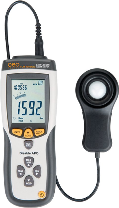 Geo Fennel FLM 400 DATA digitale lichtsterkte meter