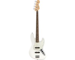 Fender Player Jazz Bass PF Polar White 4-snarige basgitaar