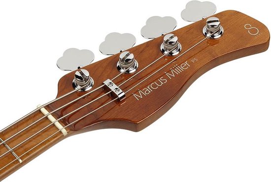 Sire Marcus Miller P5-4 Alder Tobacco Sunburst elektrische basgitaar