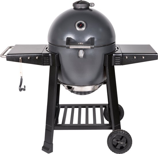 Apache Grill 21 inch Kamado BBQ Egg | Houtskool | zwart | Ø 50cm grill oppervlak | dubbelwandig & geïsoleerd