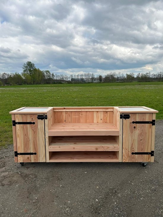 Buitenkeuken 'Schroef' | BBQ ombouw | Buiten koken